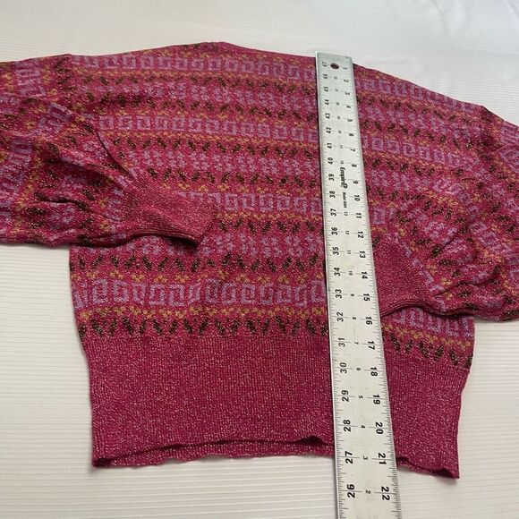 Happy Sheep Retro Boho Chic Sweater Size XS - Picture 10 of 10